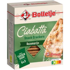 Ciabatta Snack Crackers Rozemarijn