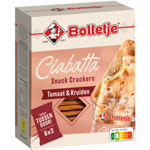 Ciabatta Snack Crackers Tomaat & Kruiden