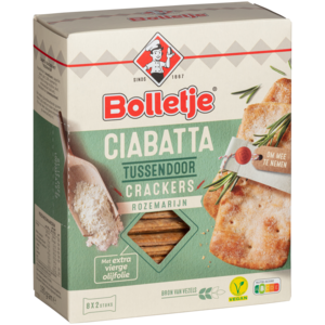 Ciabatta Tussendoorcrackers Rozemarijn