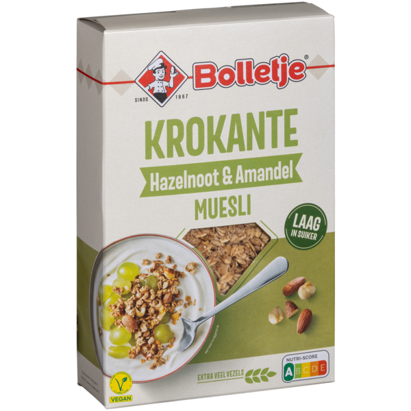 Krokante Muesli Hazelnoot & Amandel