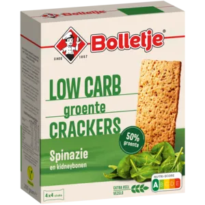Low Carb Groentecrackers Spinazie