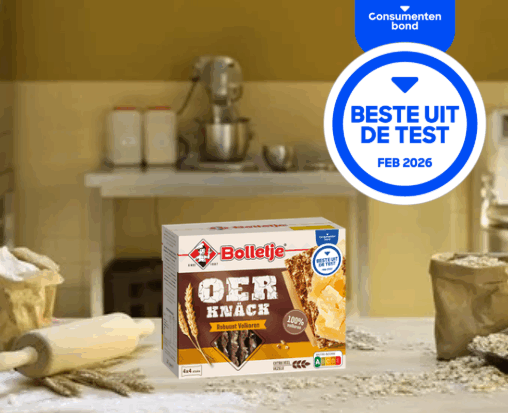 Oerknäck Robuust Volkoren winnaar ''Beste uit de Test'’  