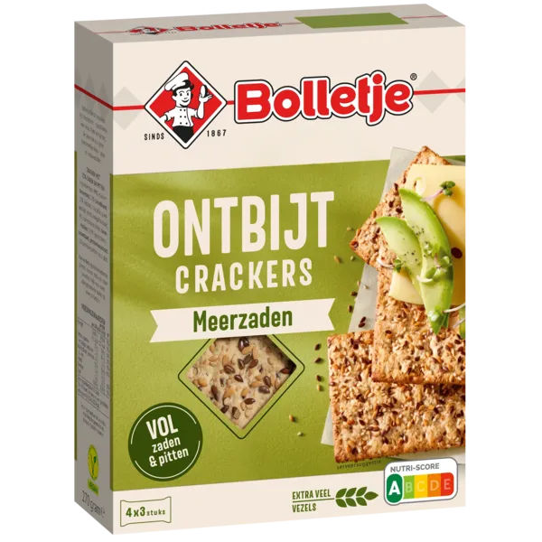 Ontbijtcrackers Meerzaden
