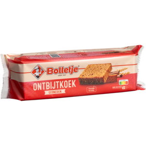 Ontbijtkoek gesneden 