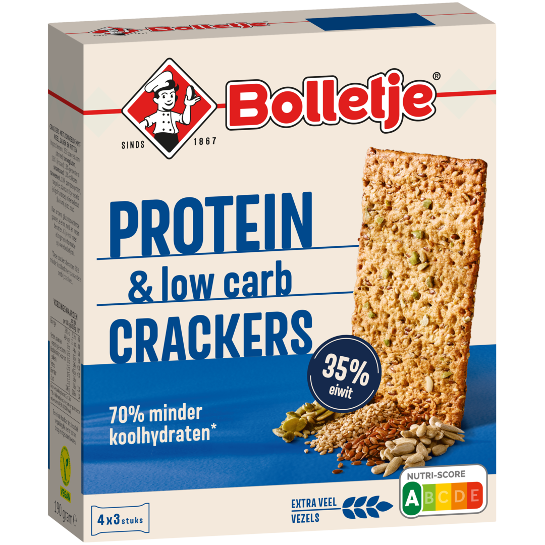 Protein & Low Carb Crackers