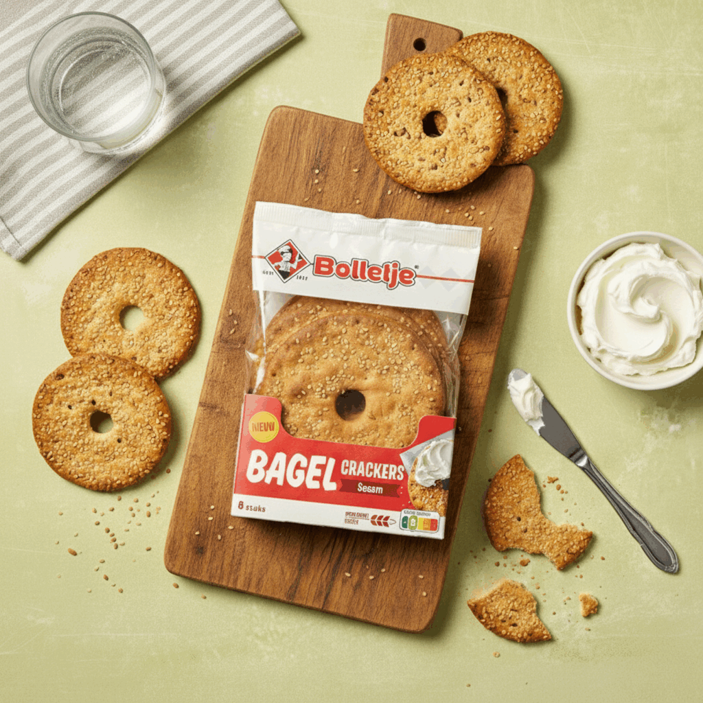 Ronduit lekker, de Bagel Cracker