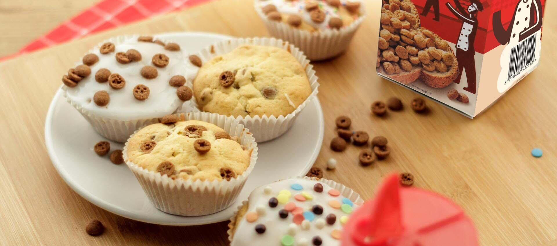 Spikkelcupcakes
