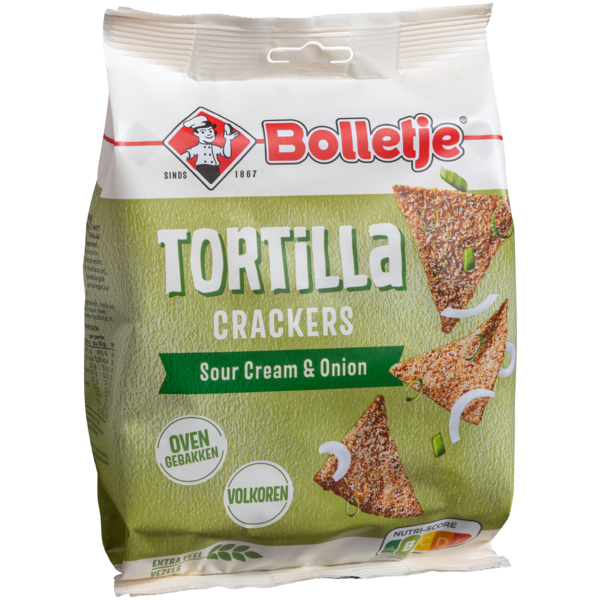 Tortilla Crackers Sour Cream & Onion
